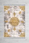 Conceptum Els1104 Alfombra de Terciopelo Multicolor 80 x 120 cm